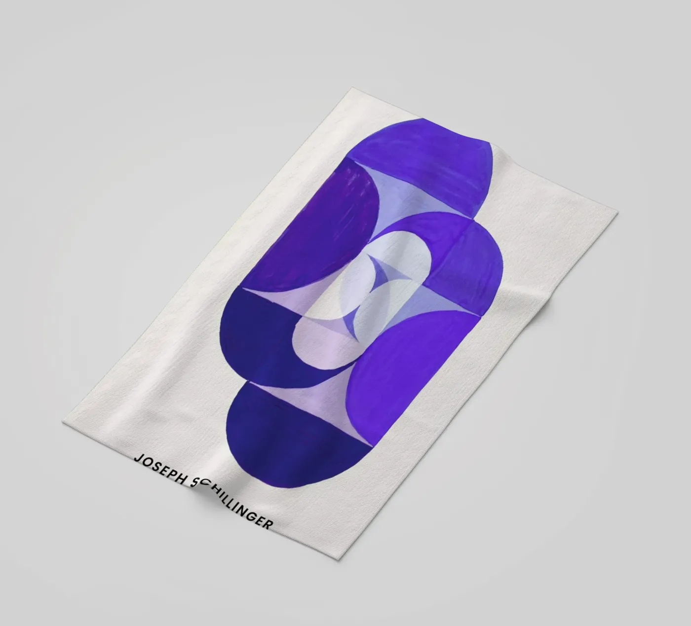 Schillinger - Key Blue telo mare da Vintage by JUNIQE