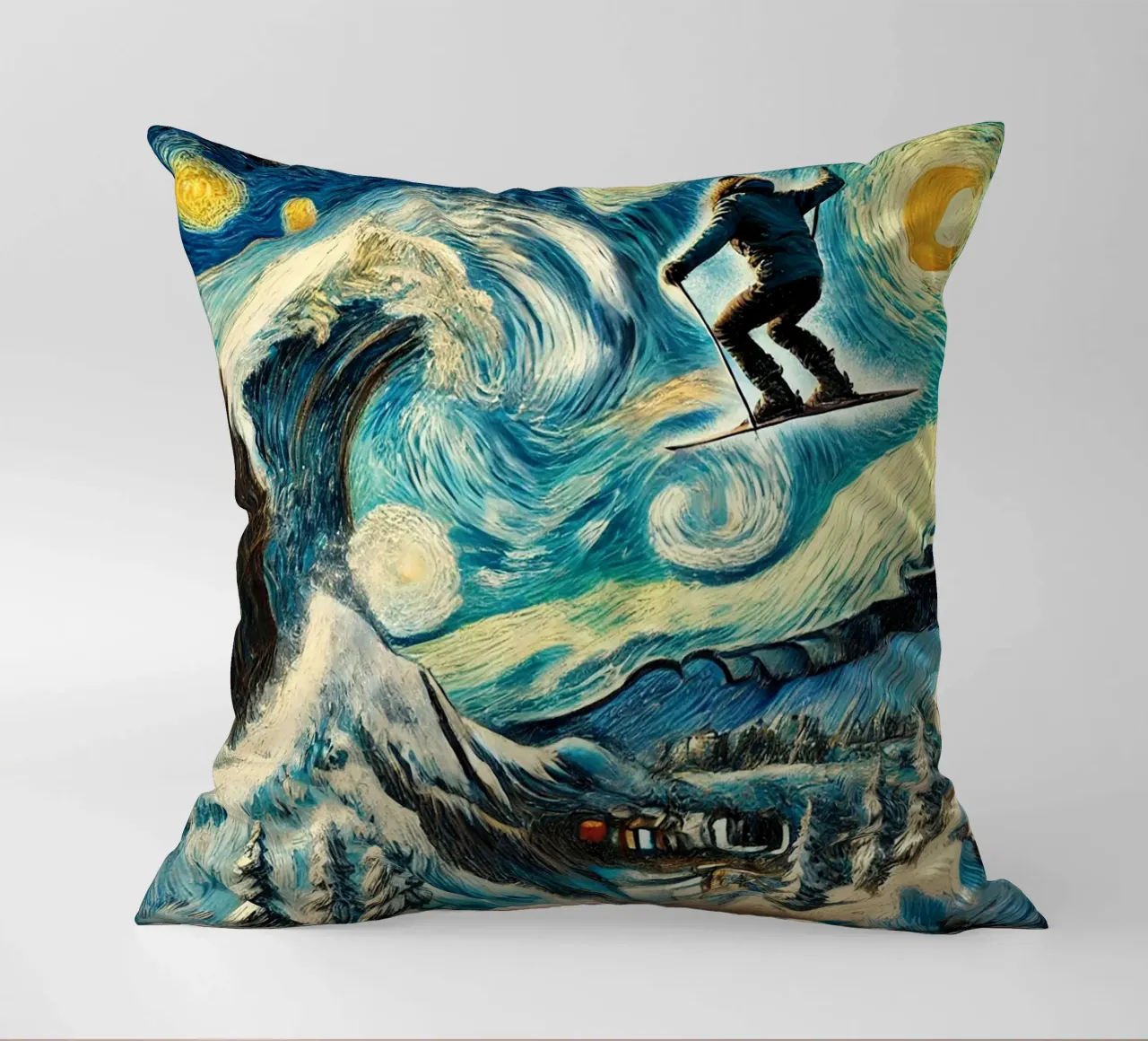 Find the Wave cuscino da Vintage Van Gogh