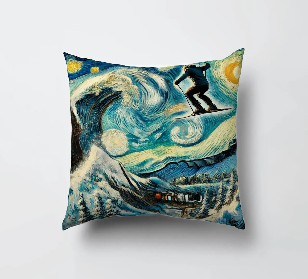 Find the Wave cuscino da Vintage Van Gogh