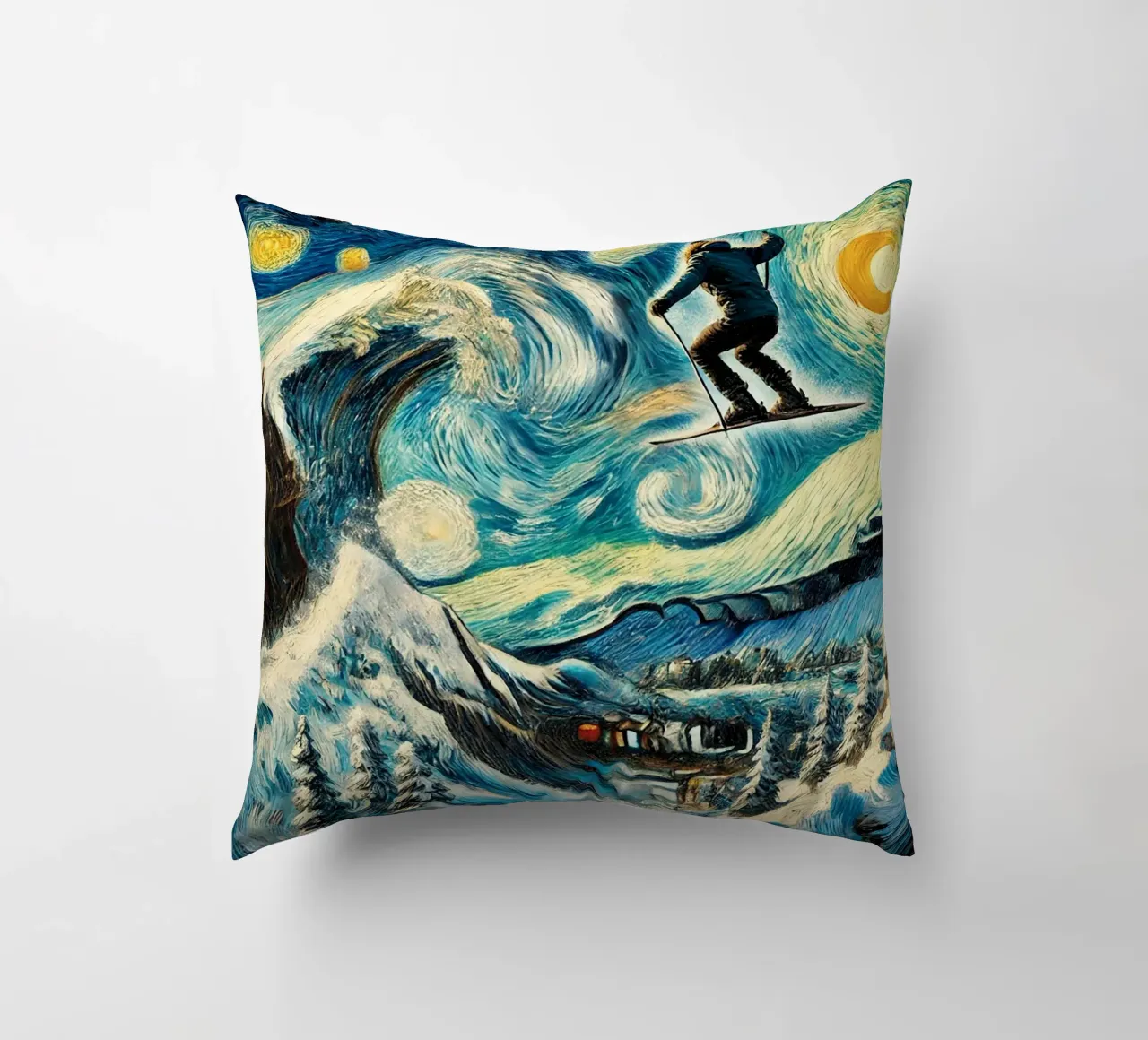 Find the Wave cuscino da Vintage Van Gogh