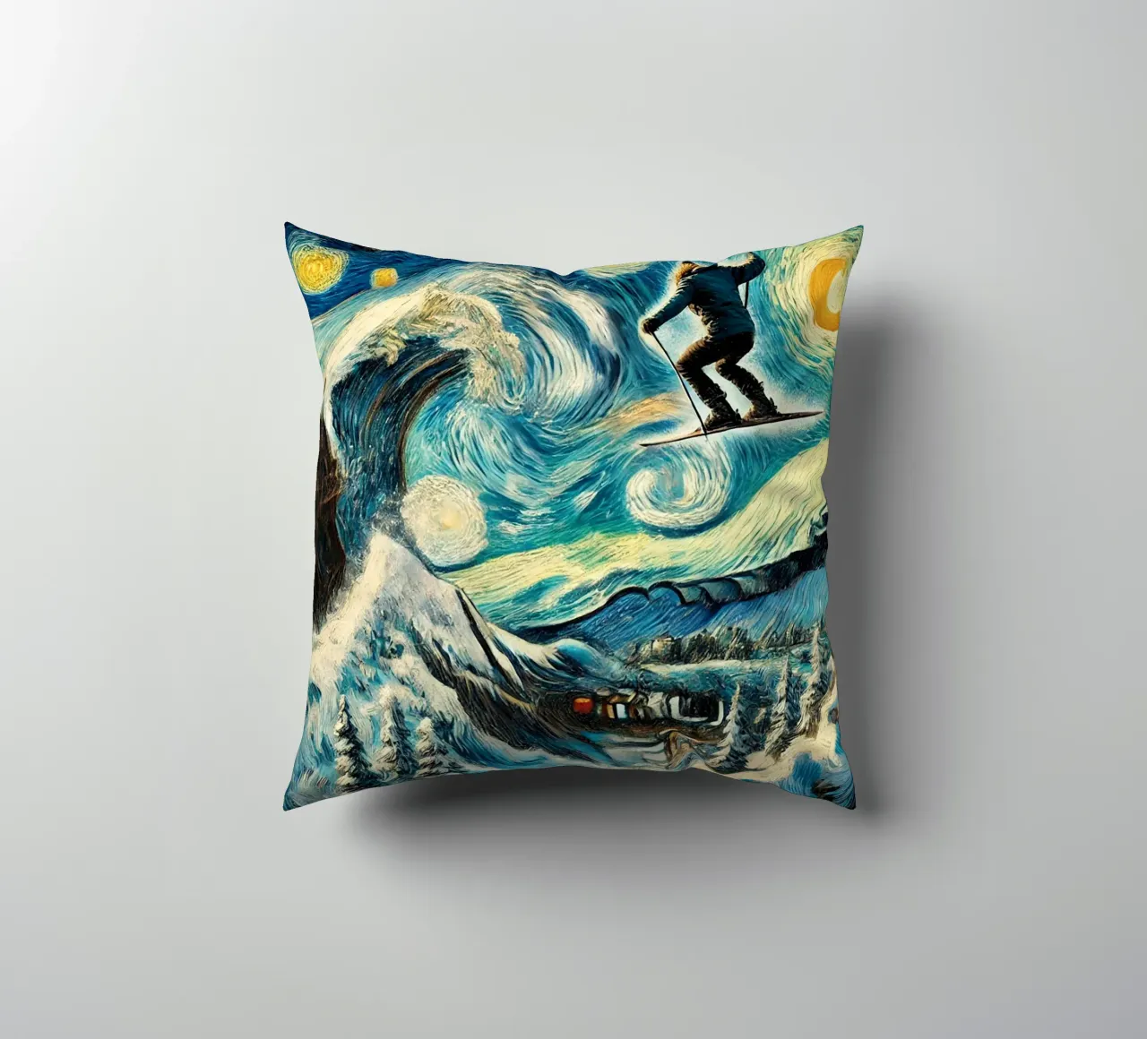 Find the Wave cuscino da Vintage Van Gogh