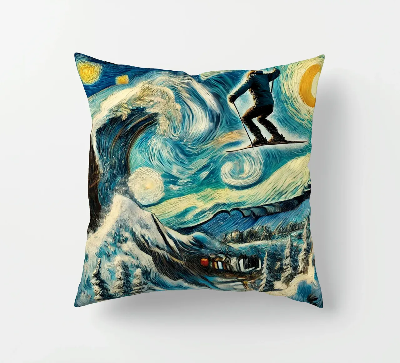 Find the Wave cuscino da Vintage Van Gogh