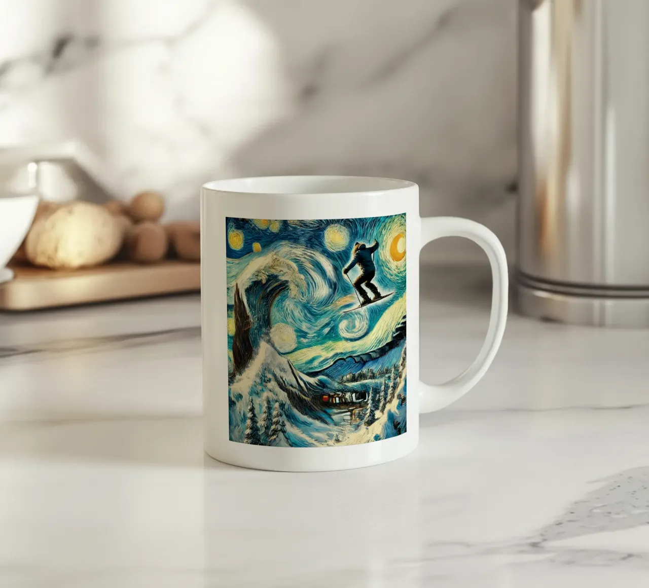 Find the Wave tazza in ceramica da Vintage Van Gogh