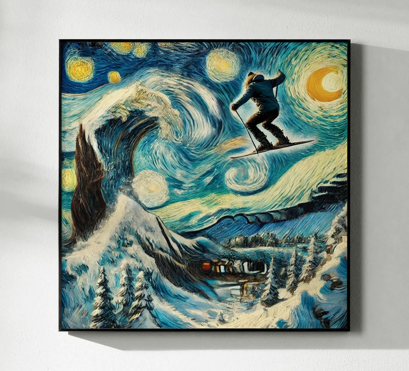 Find the Wave plexiglass da Vintage Van Gogh