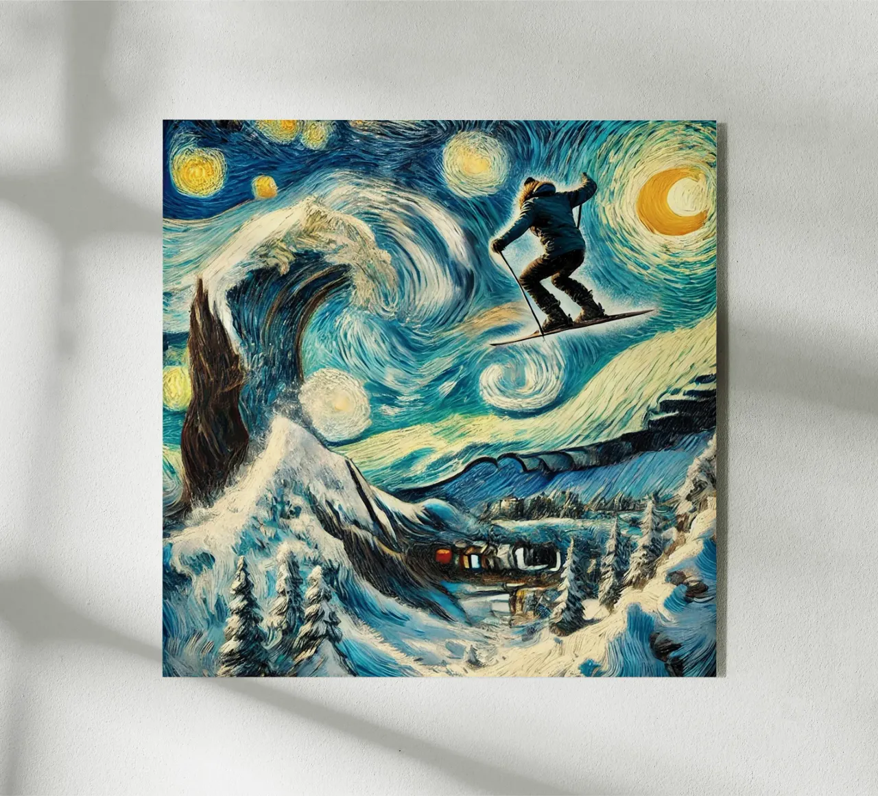 Find the Wave plexiglass da Vintage Van Gogh