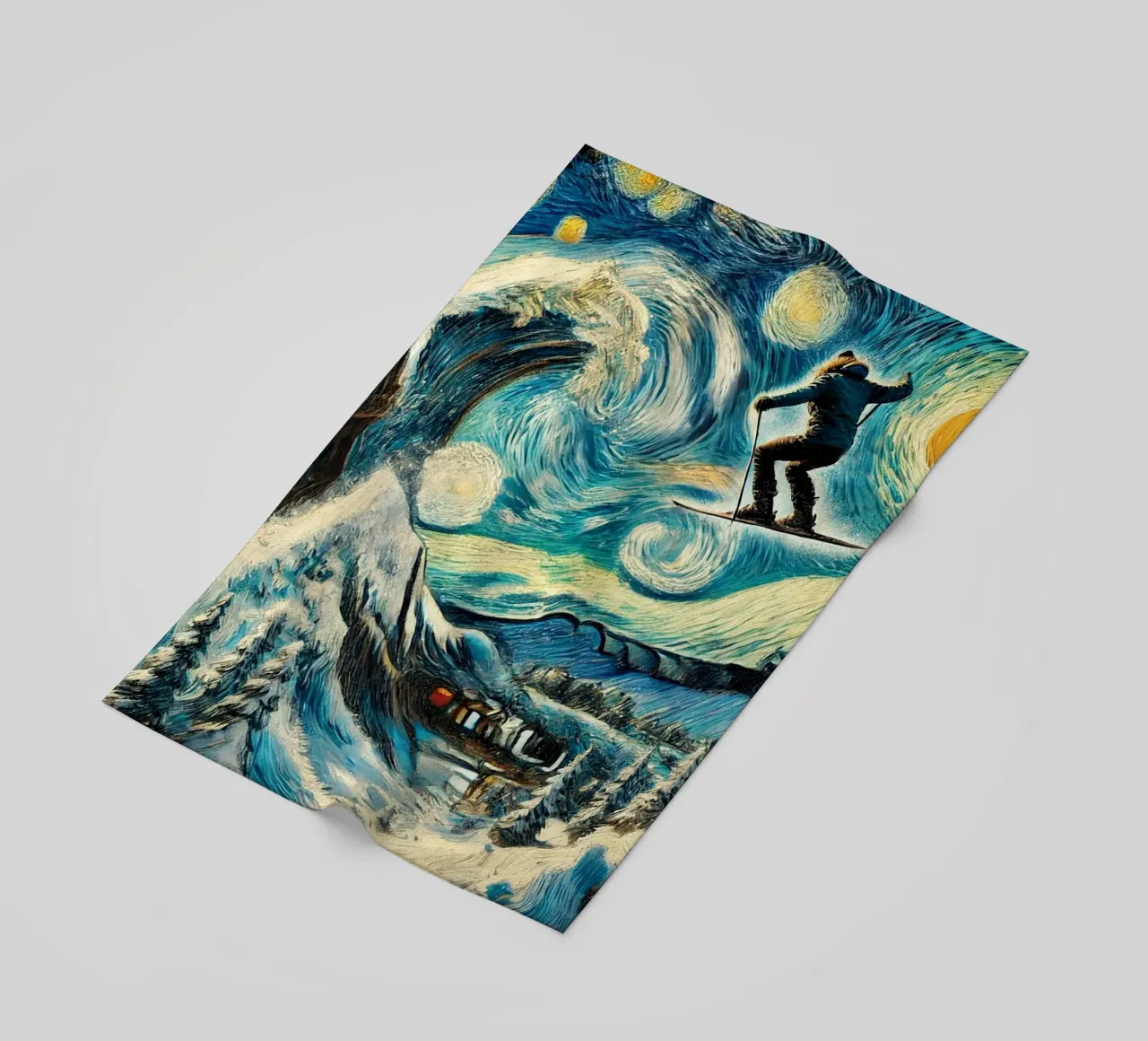 Find the Wave telo mare da Vintage Van Gogh