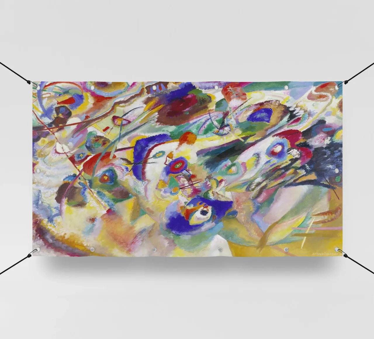 Wassily Kandinsky telo in pvc da Maegan