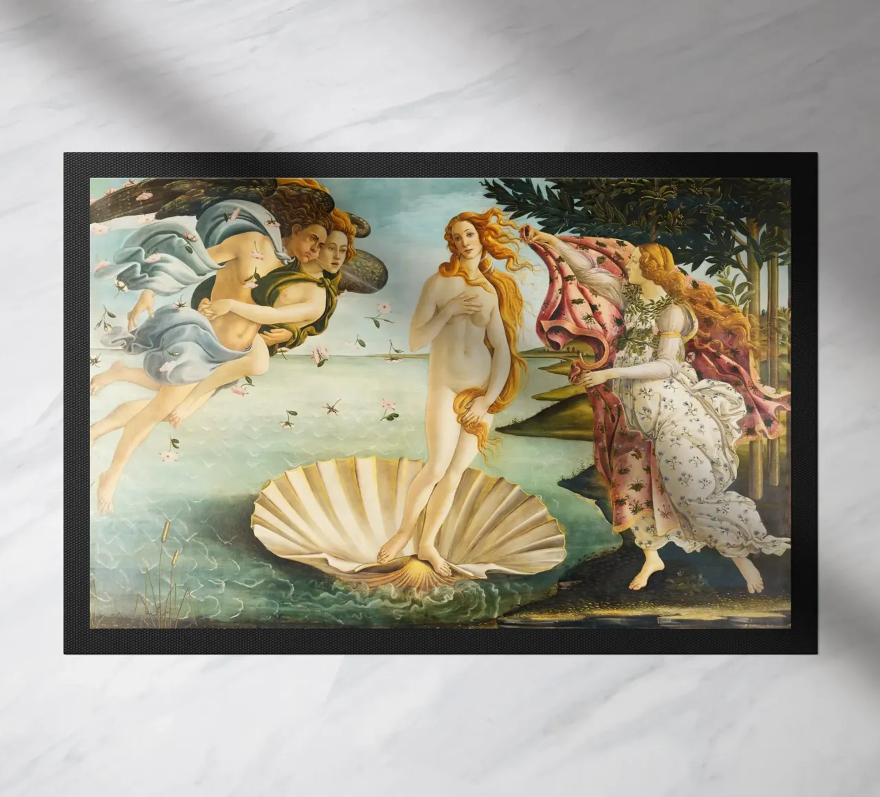 La nascita di Venere di Sandro Botticelli zerbino da Art History
