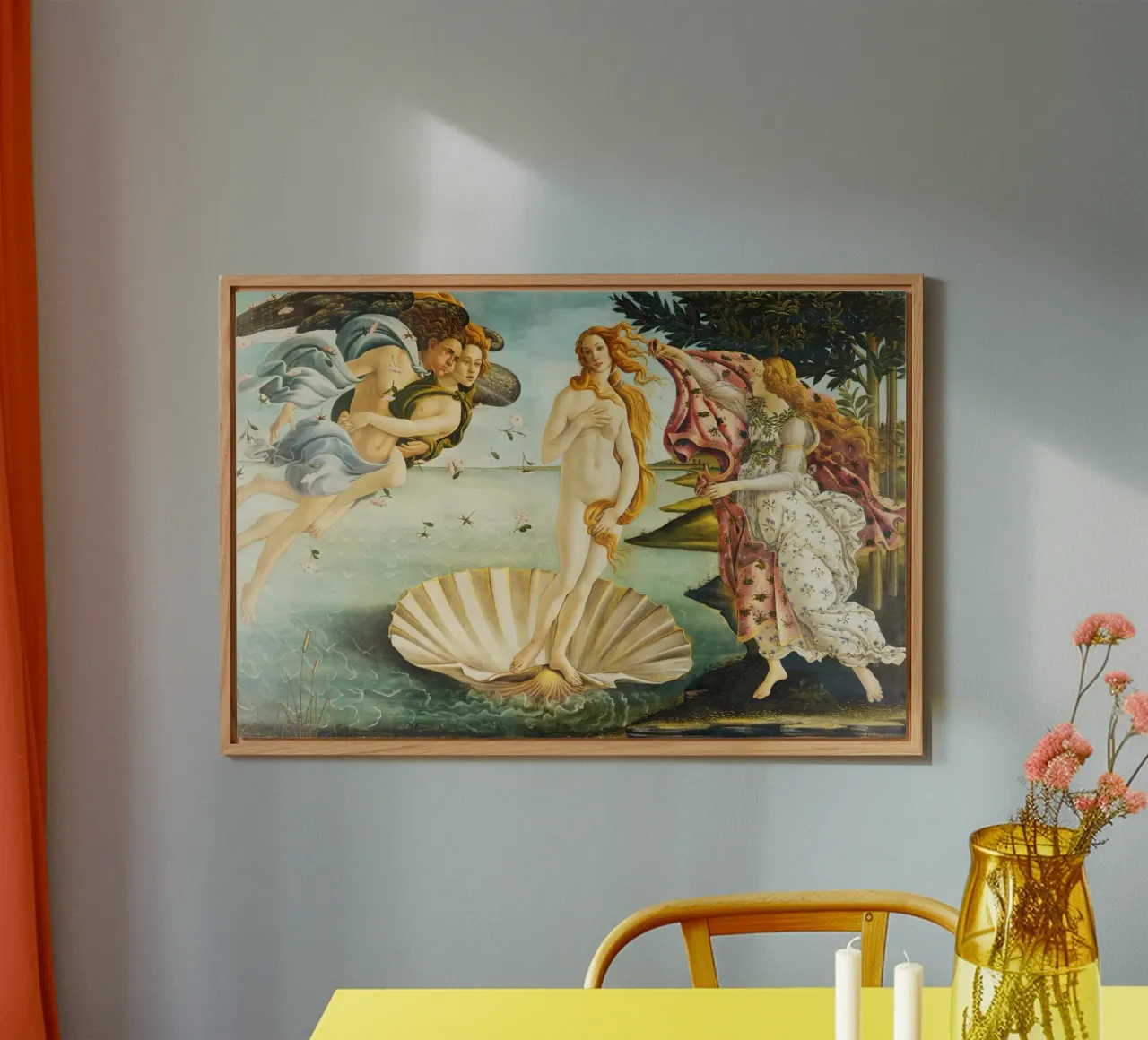 La nascita di Venere di Sandro Botticelli alluminio dibond da Art History