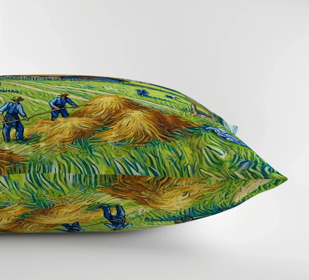 Glide into the Hay cuscino da Vintage Van Gogh