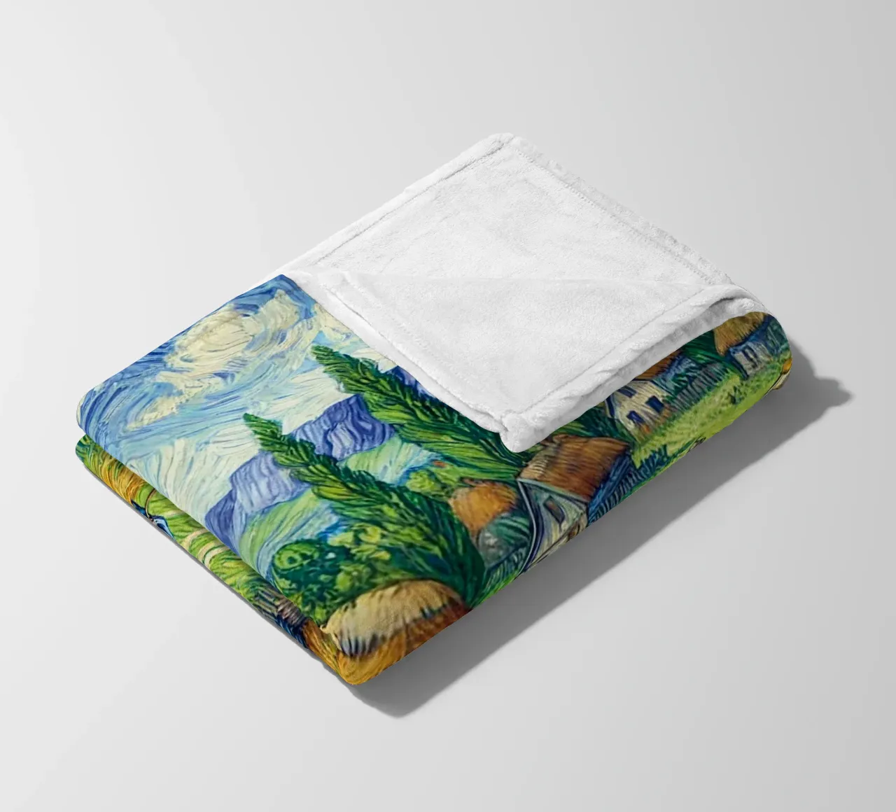 Glide into the Hay coperta in pile da Vintage Van Gogh