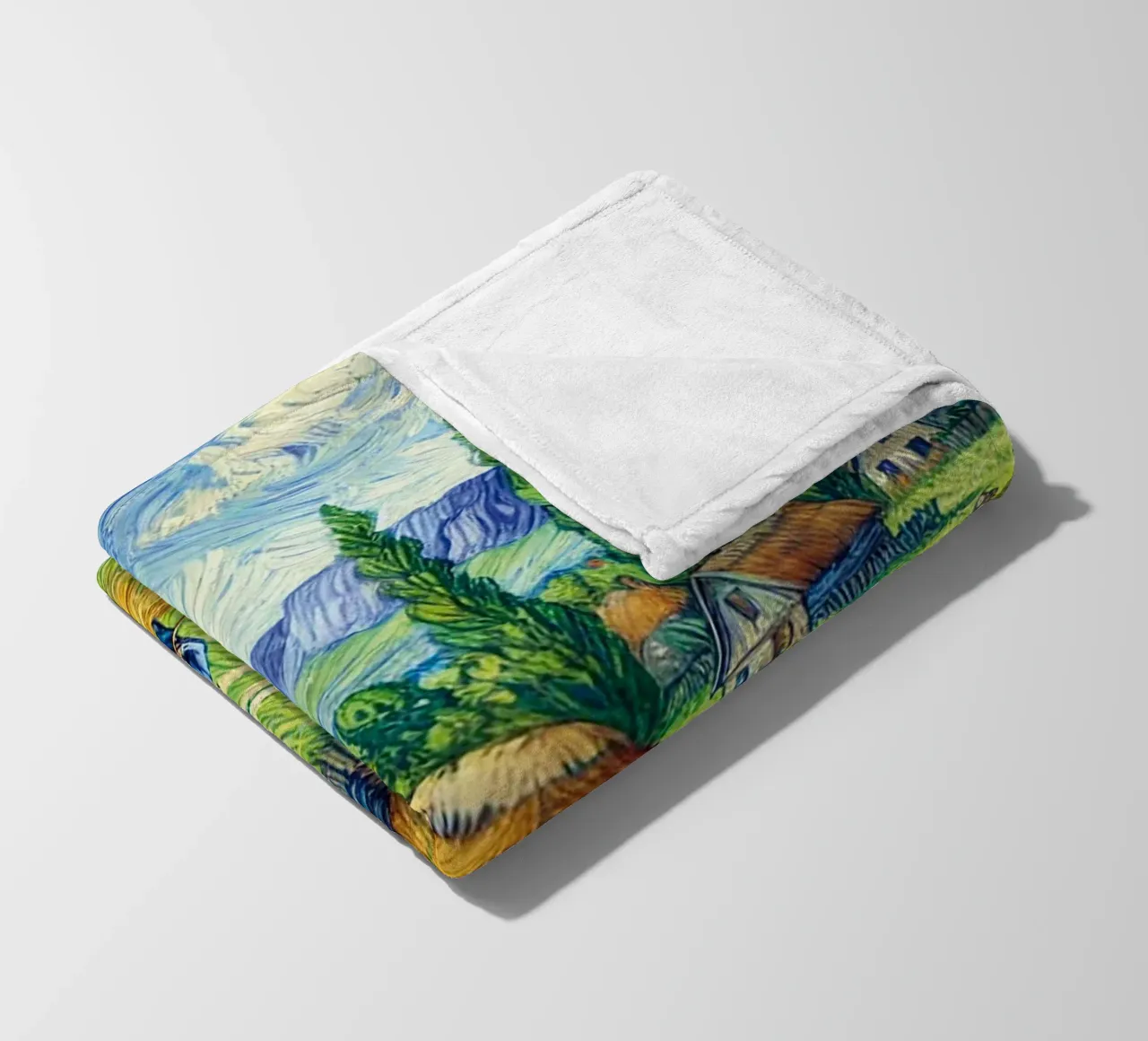 Glide into the Hay coperta in pile da Vintage Van Gogh