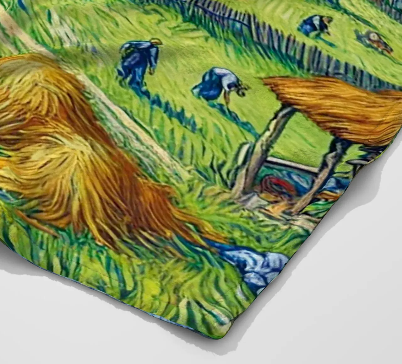 Glide into the Hay coperta in pile da Vintage Van Gogh