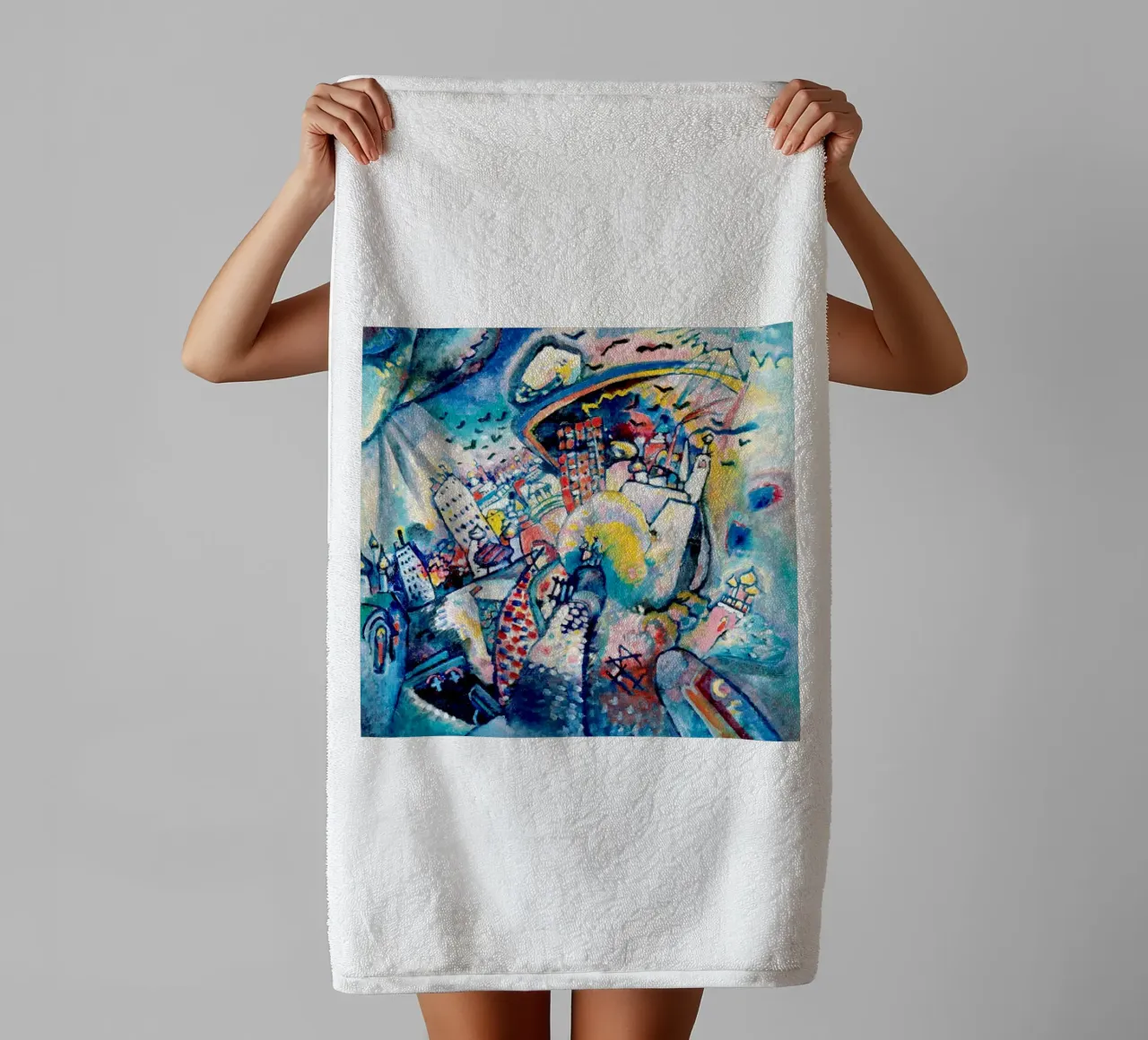 Wassily Kandinsky asciugamano da bagno da Maegan