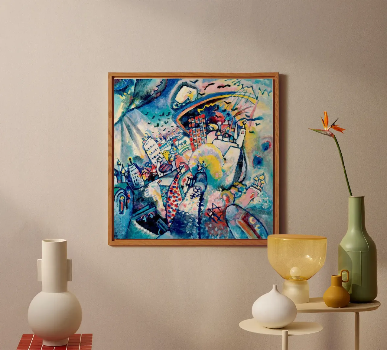 Wassily Kandinsky alluminio dibond da Maegan