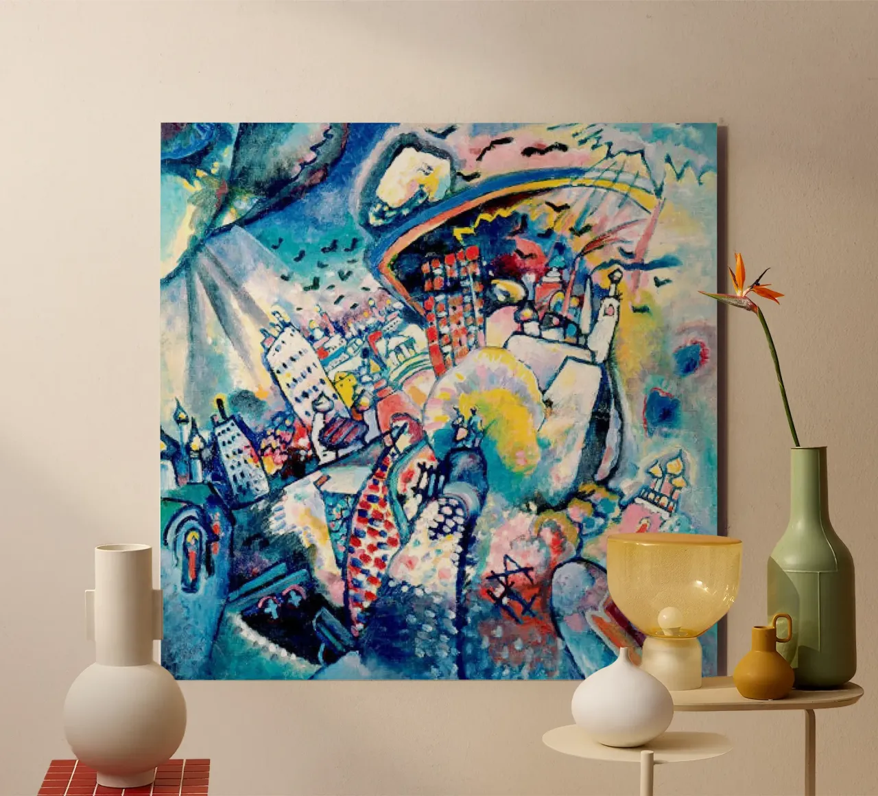 Wassily Kandinsky alluminio dibond da Maegan
