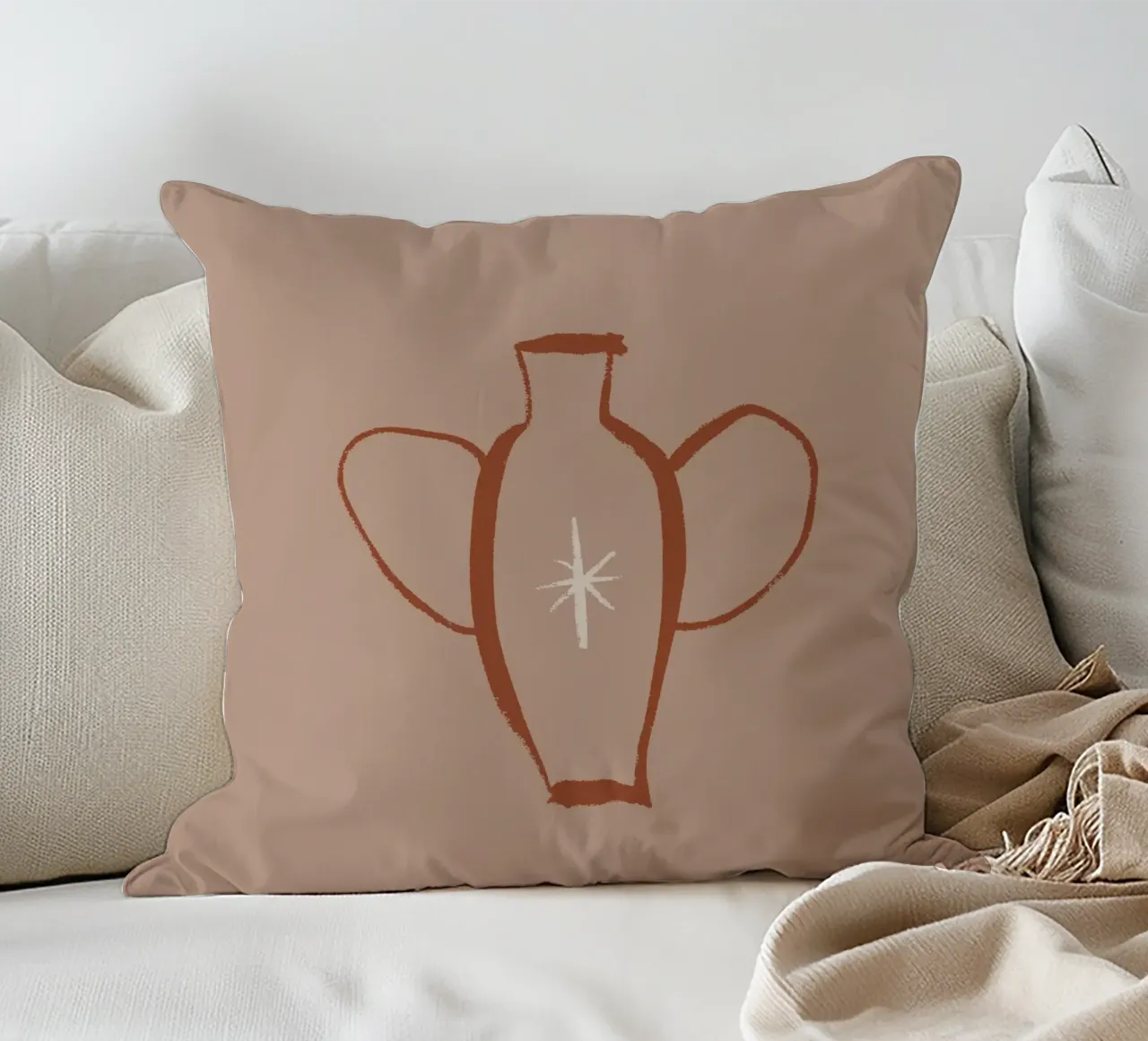 Calm Line No 08 cuscino da treechild