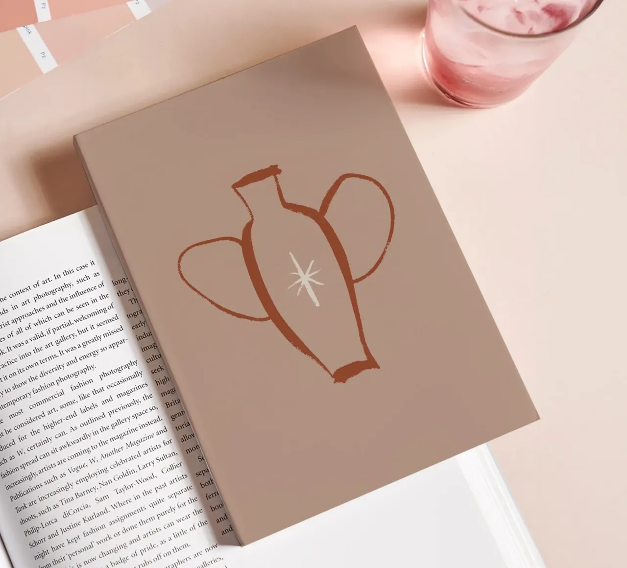Calm Line No 08 notebook by treechild