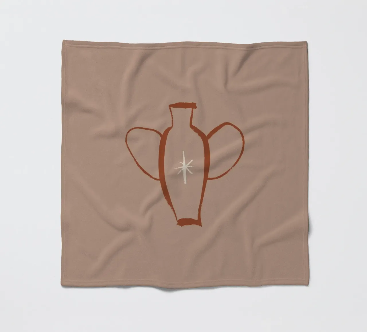 Calm Line No 08 coperta in pile da treechild
