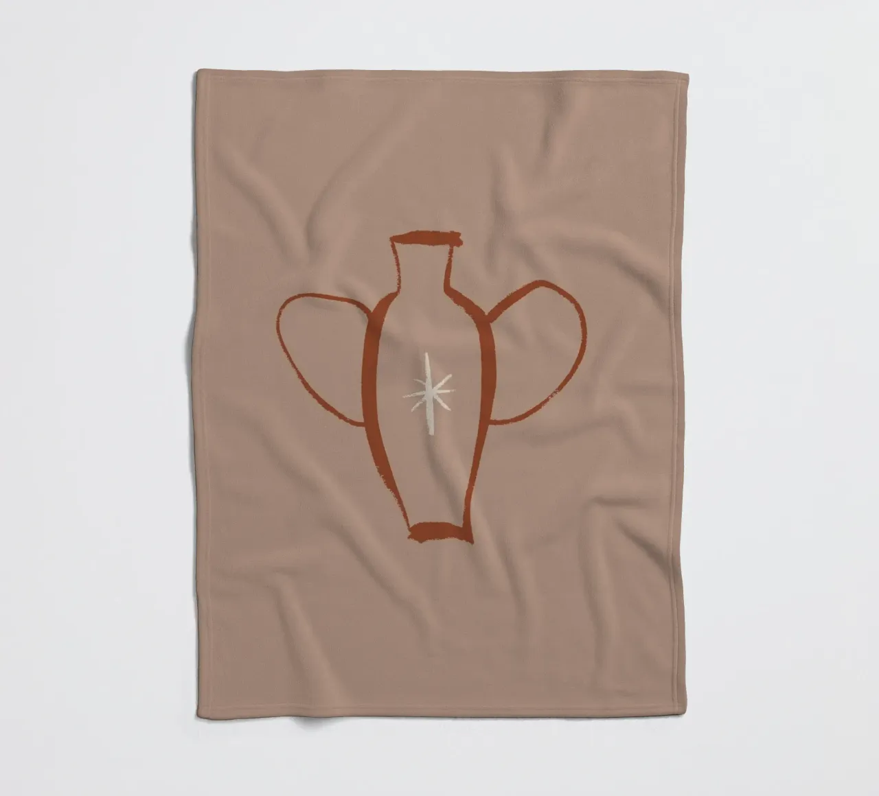 Calm Line No 08 coperta in pile da treechild