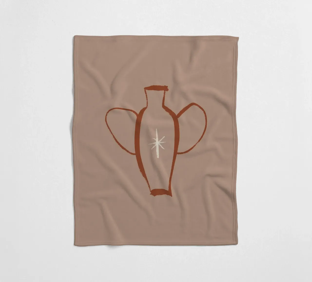 Calm Line No 08 coperta in pile da treechild