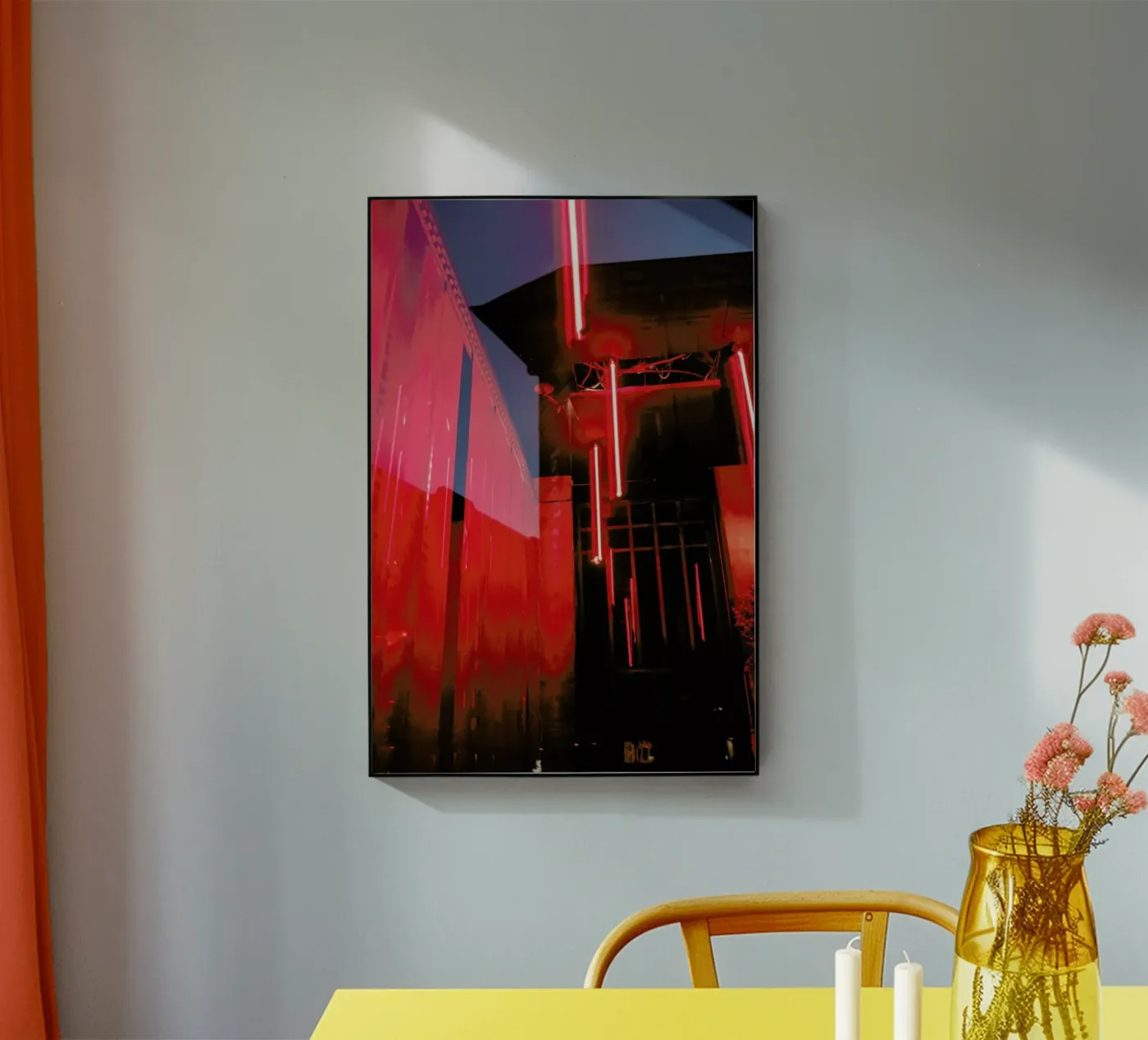 Red Room plexiglass da Sebastian Hilgetag