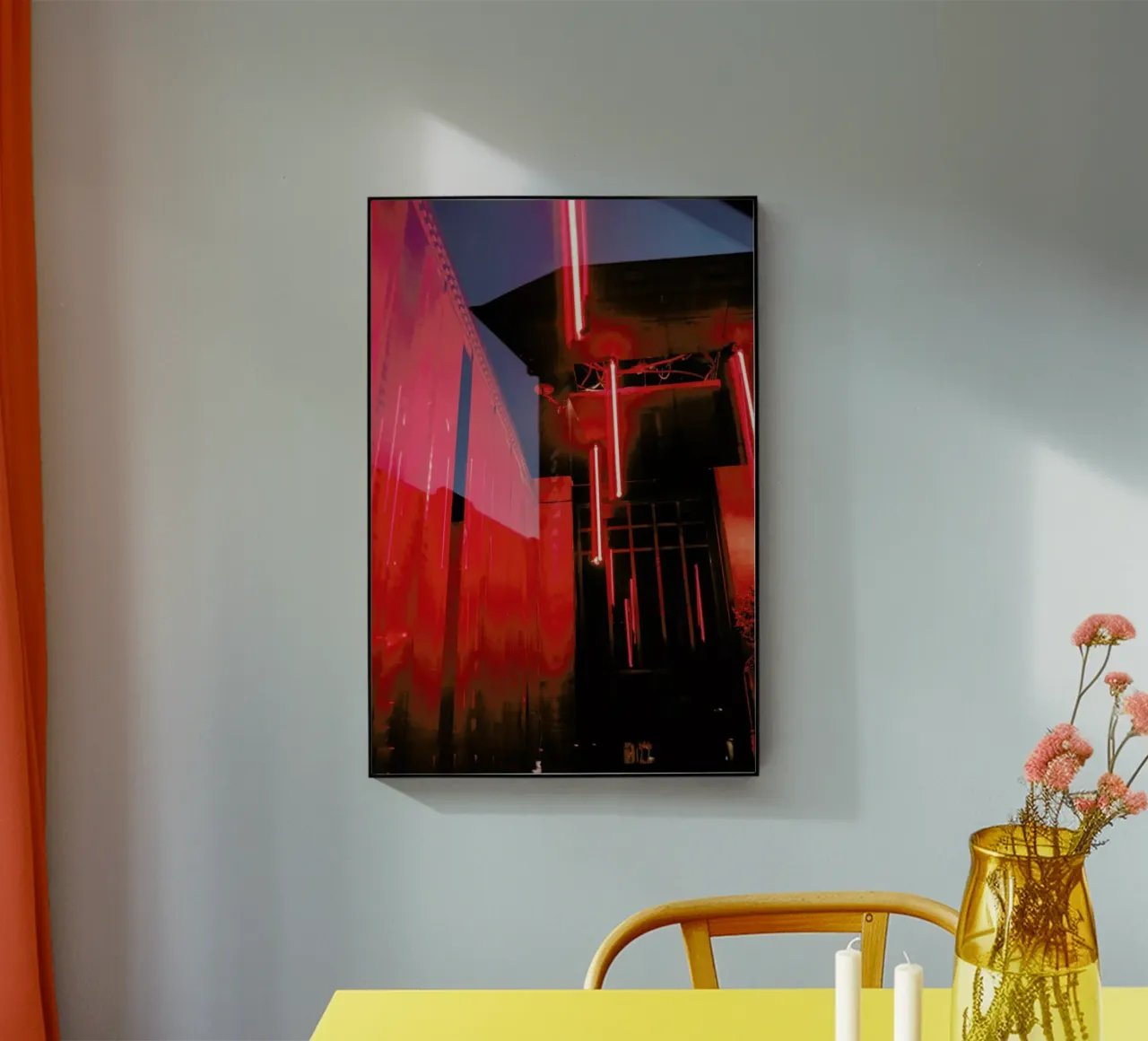 Red Room plexiglass da Sebastian Hilgetag