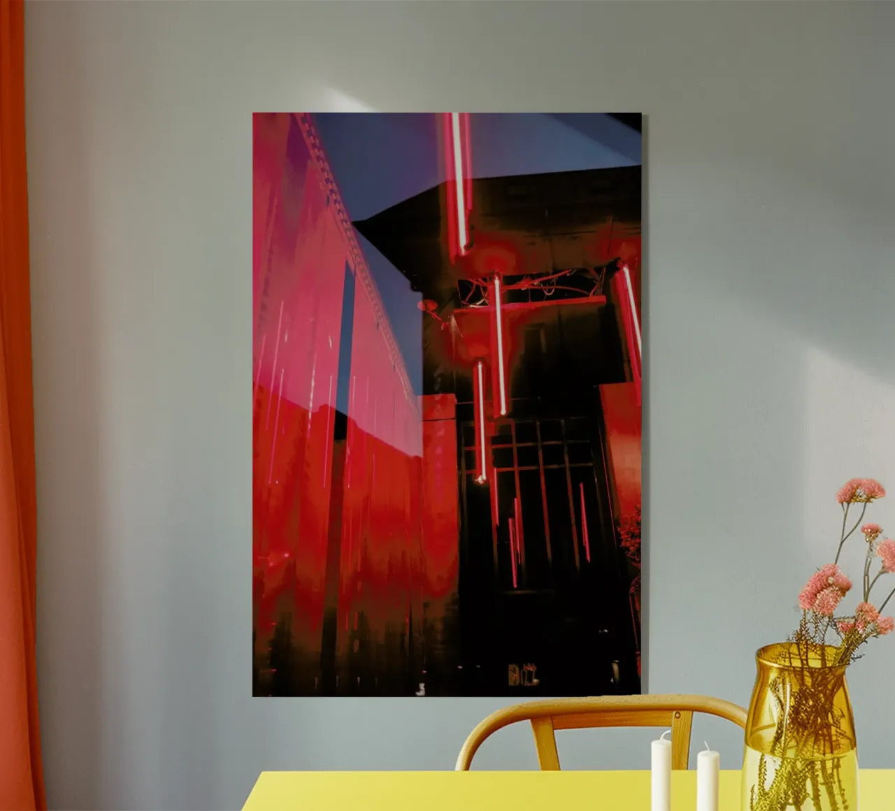 Red Room plexiglass da Sebastian Hilgetag