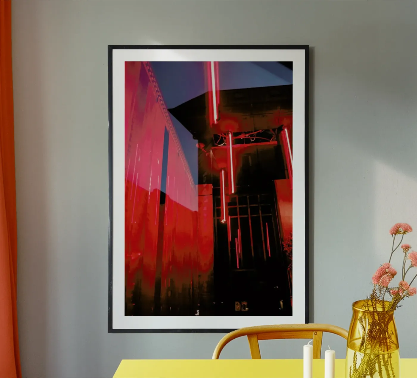 Red Room poster by Sebastian Hilgetag
