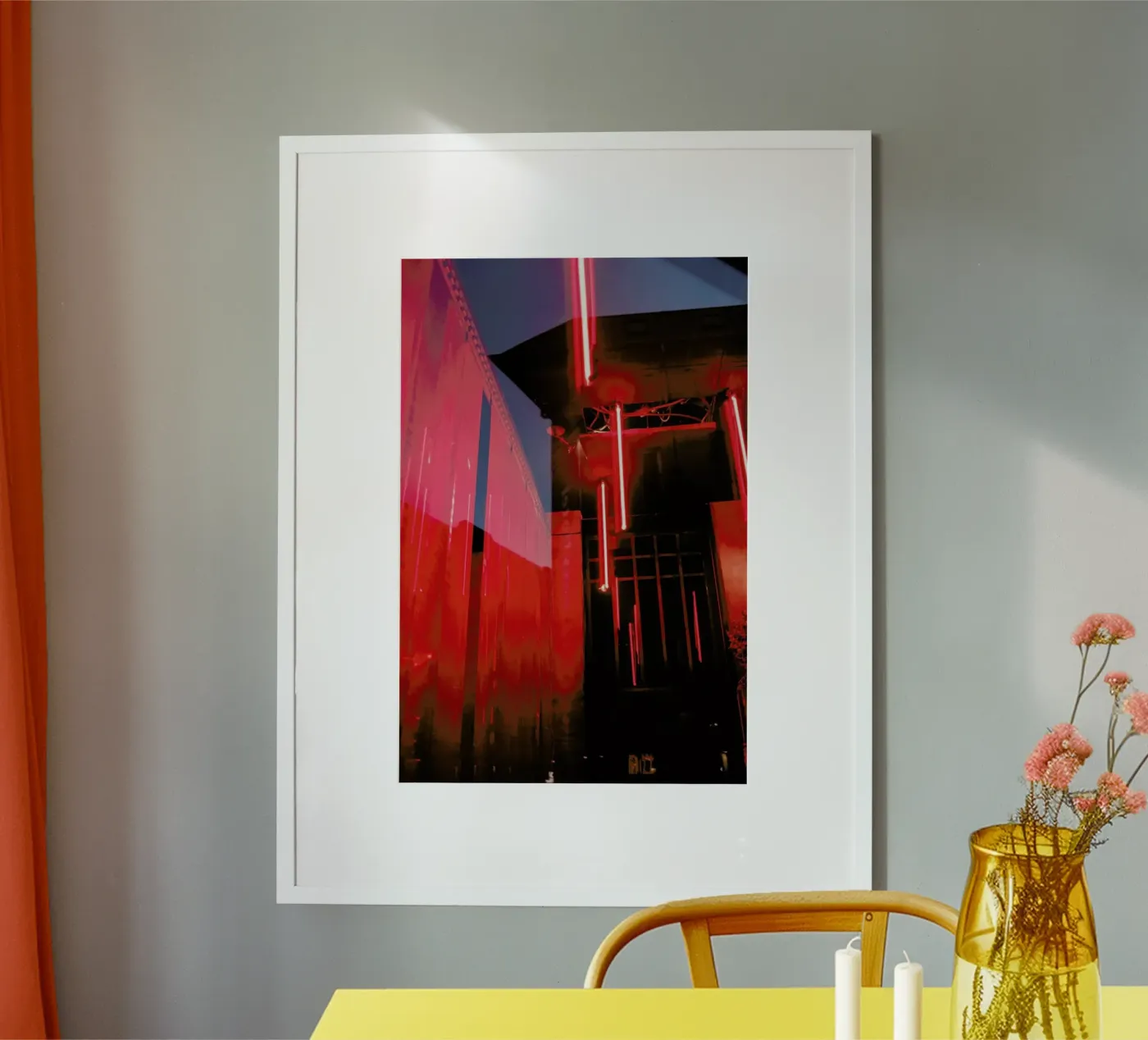 Red Room poster by Sebastian Hilgetag