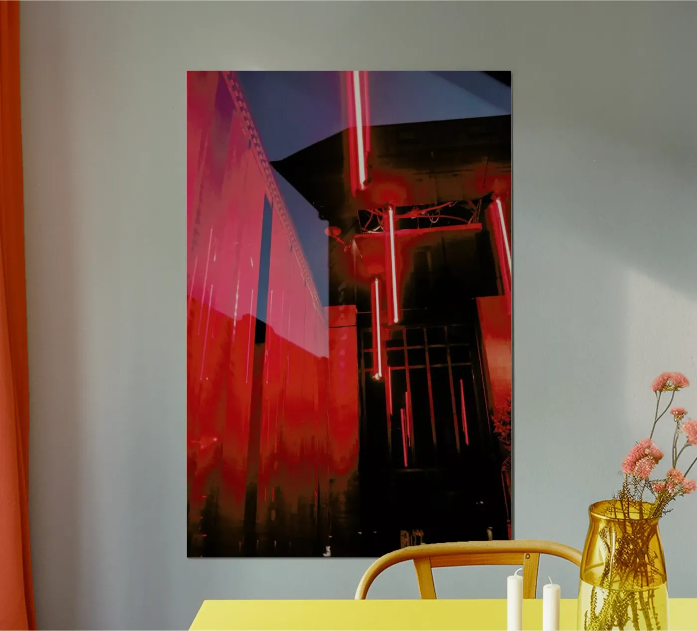 Red Room poster by Sebastian Hilgetag