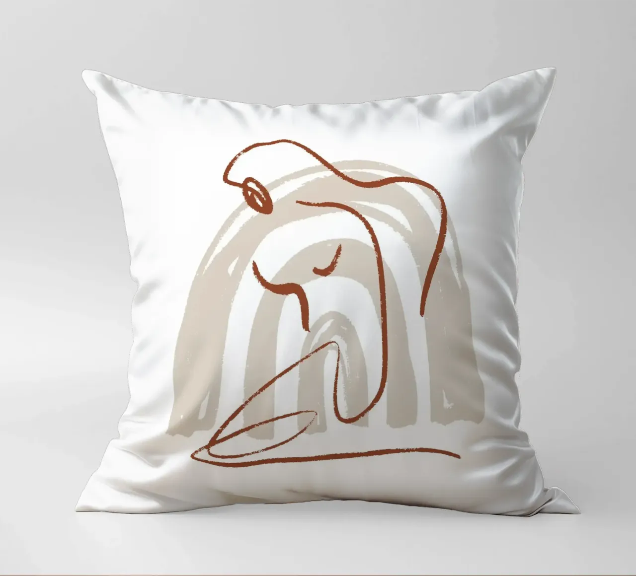 Calm Line No 09 cuscino da treechild