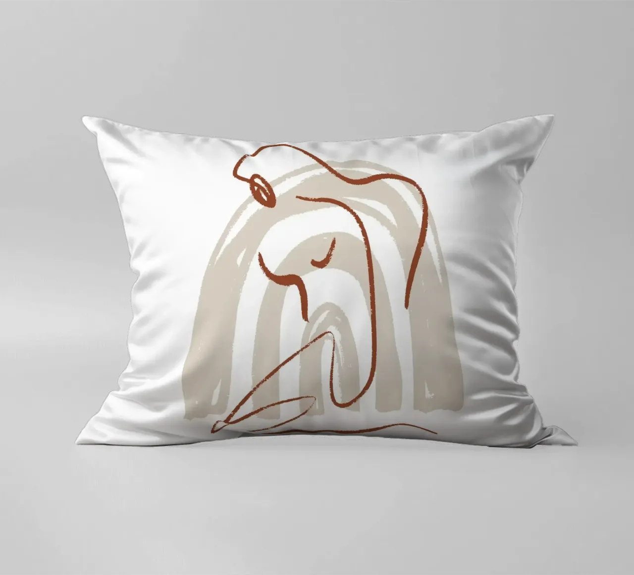 Calm Line No 09 cuscino da treechild