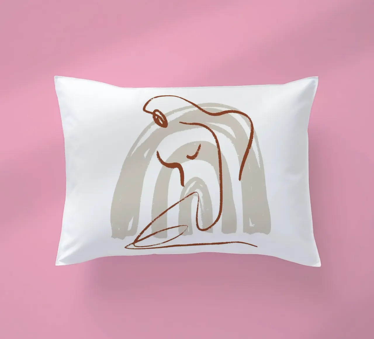 Calm Line No 09 cuscino da treechild