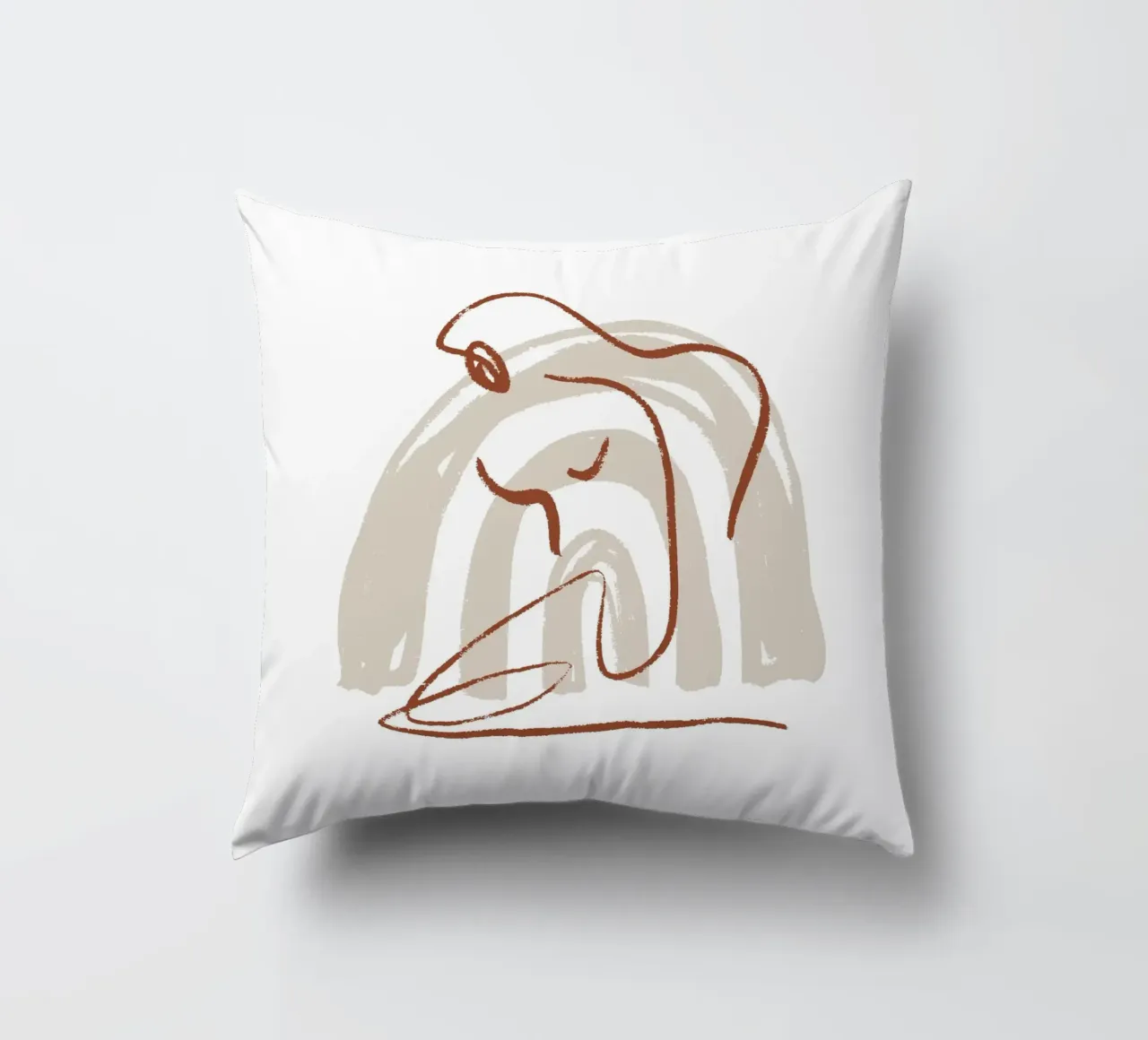 Calm Line No 09 cuscino da treechild