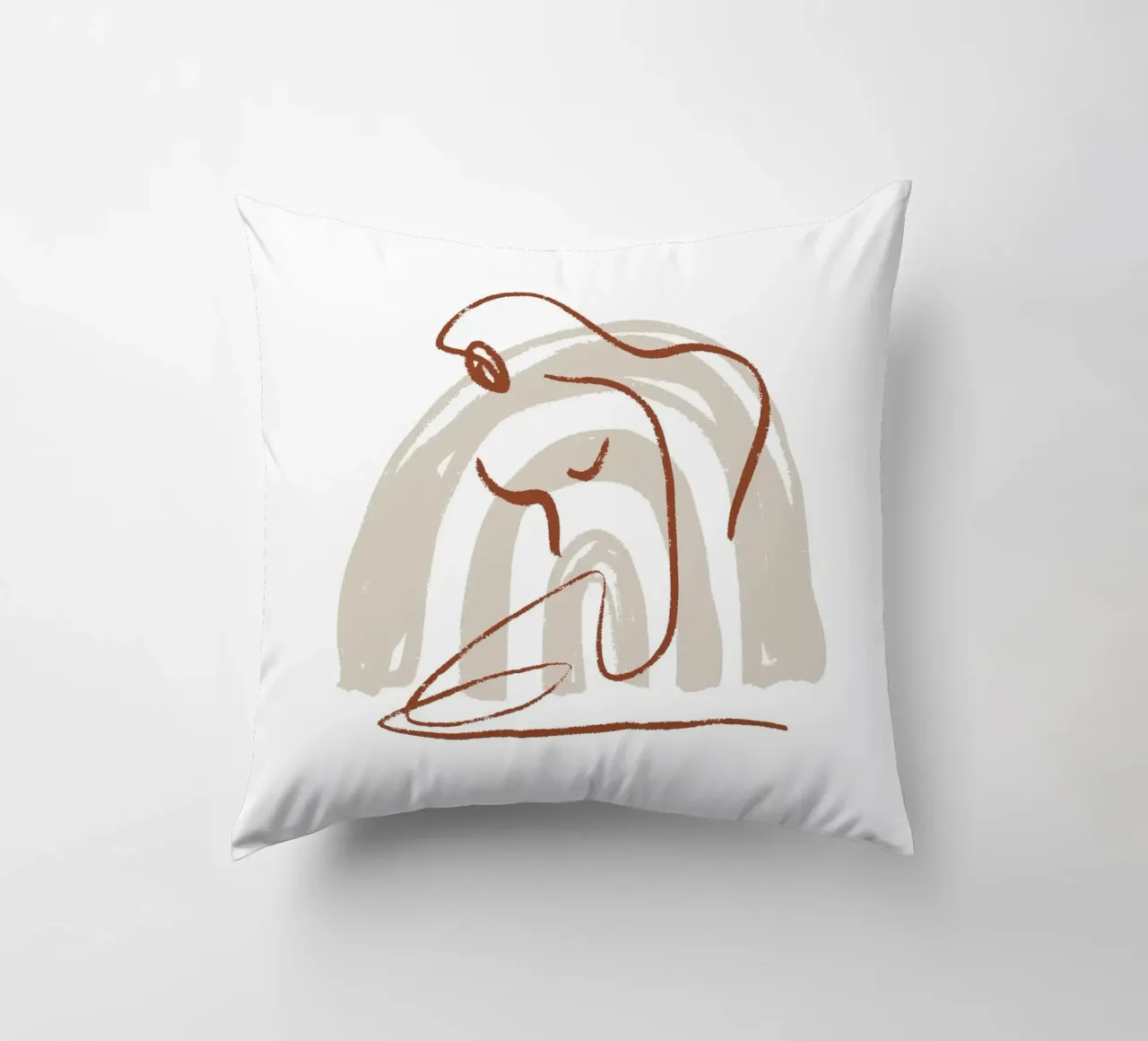 Calm Line No 09 cuscino da treechild