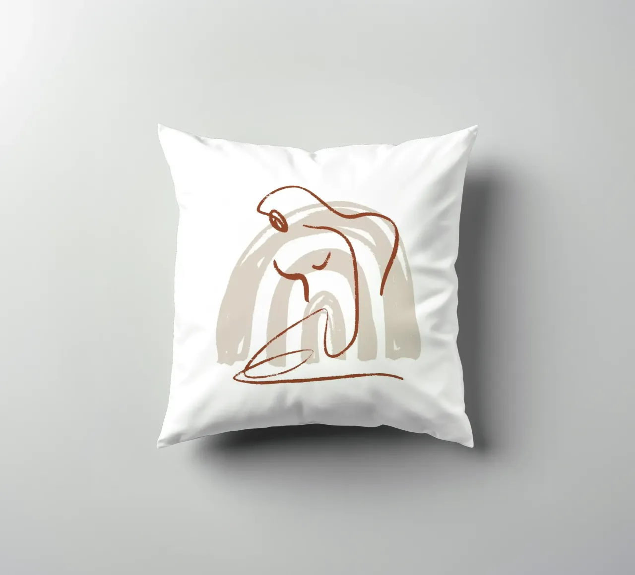 Calm Line No 09 cuscino da treechild