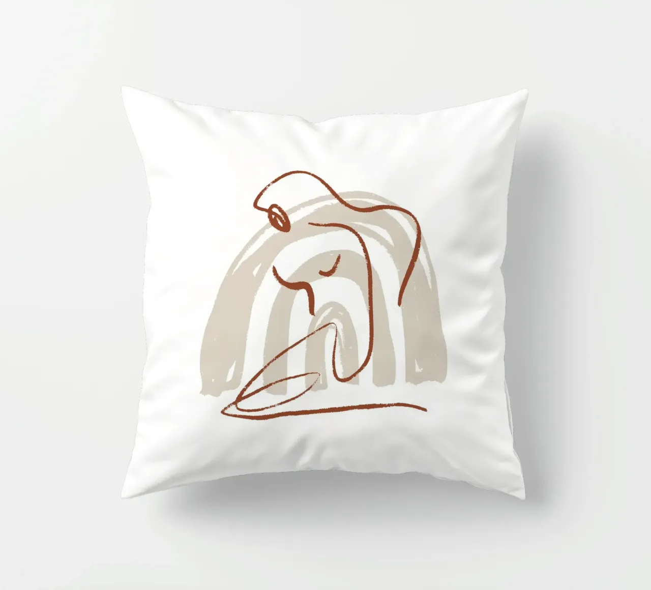 Calm Line No 09 cuscino da treechild