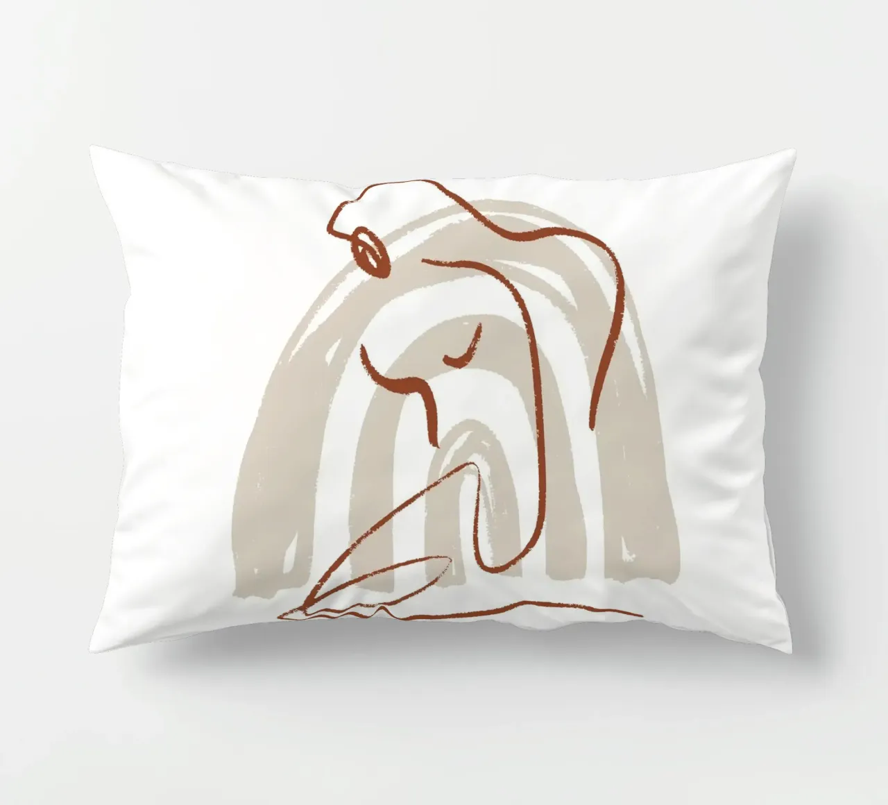 Calm Line No 09 cuscino da treechild