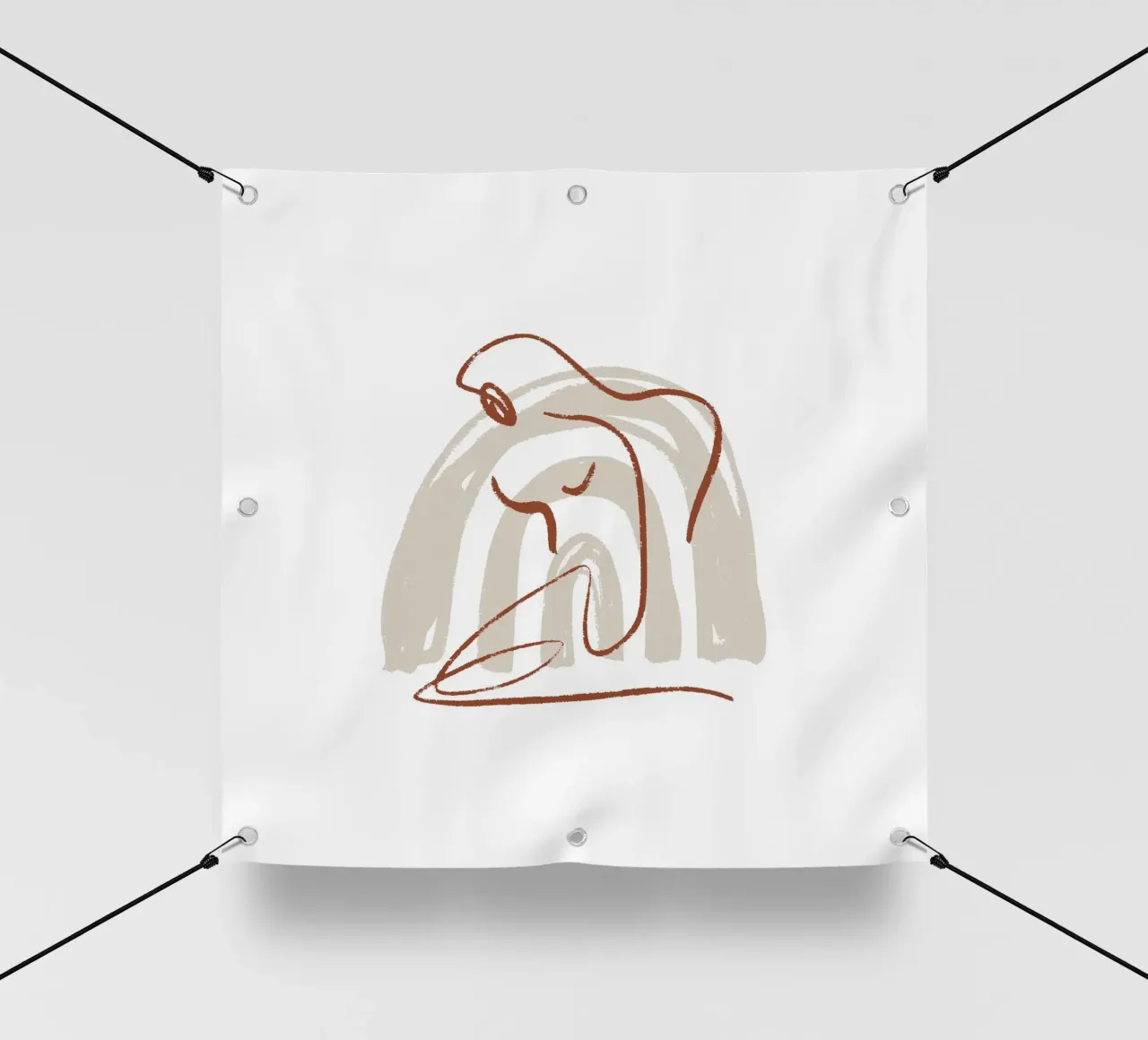 Calm Line No 09 telo in pvc da treechild