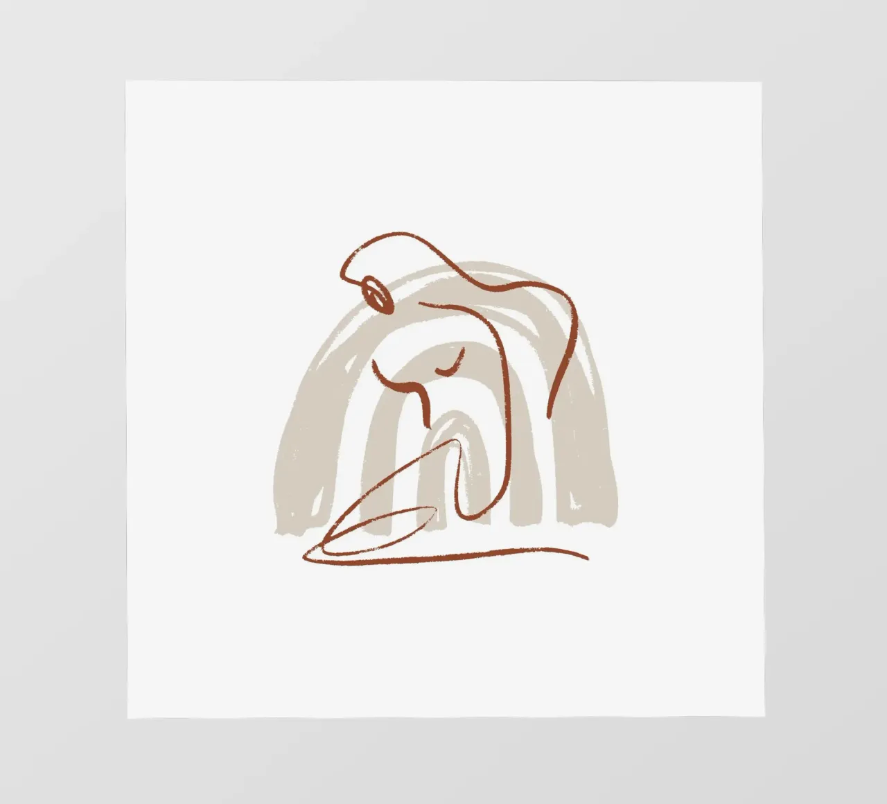 Calm Line No 09 telo in pvc da treechild