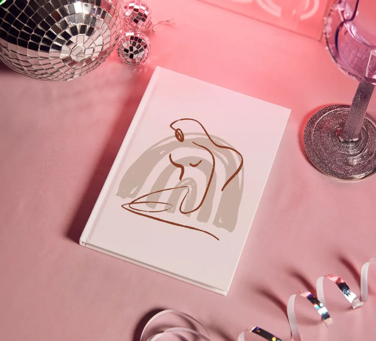 Calm Line No 09 notebook by treechild