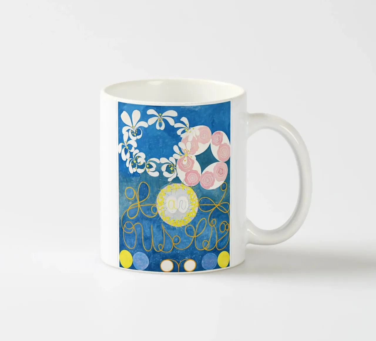 Gruppo d'infanzia IV (1907) di Hilma af Klint tazza in ceramica da Venus Art