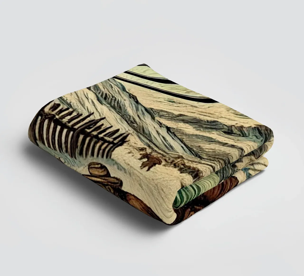 Alpine Grandpa asciugamano da bagno da Vintage Van Gogh