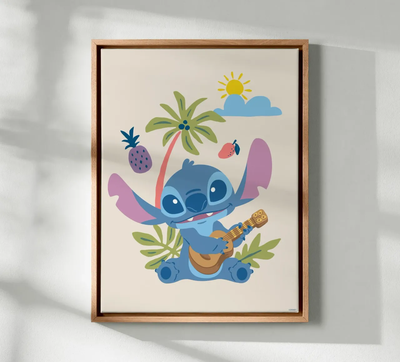 Stitch on holday Leinwand von Stitch