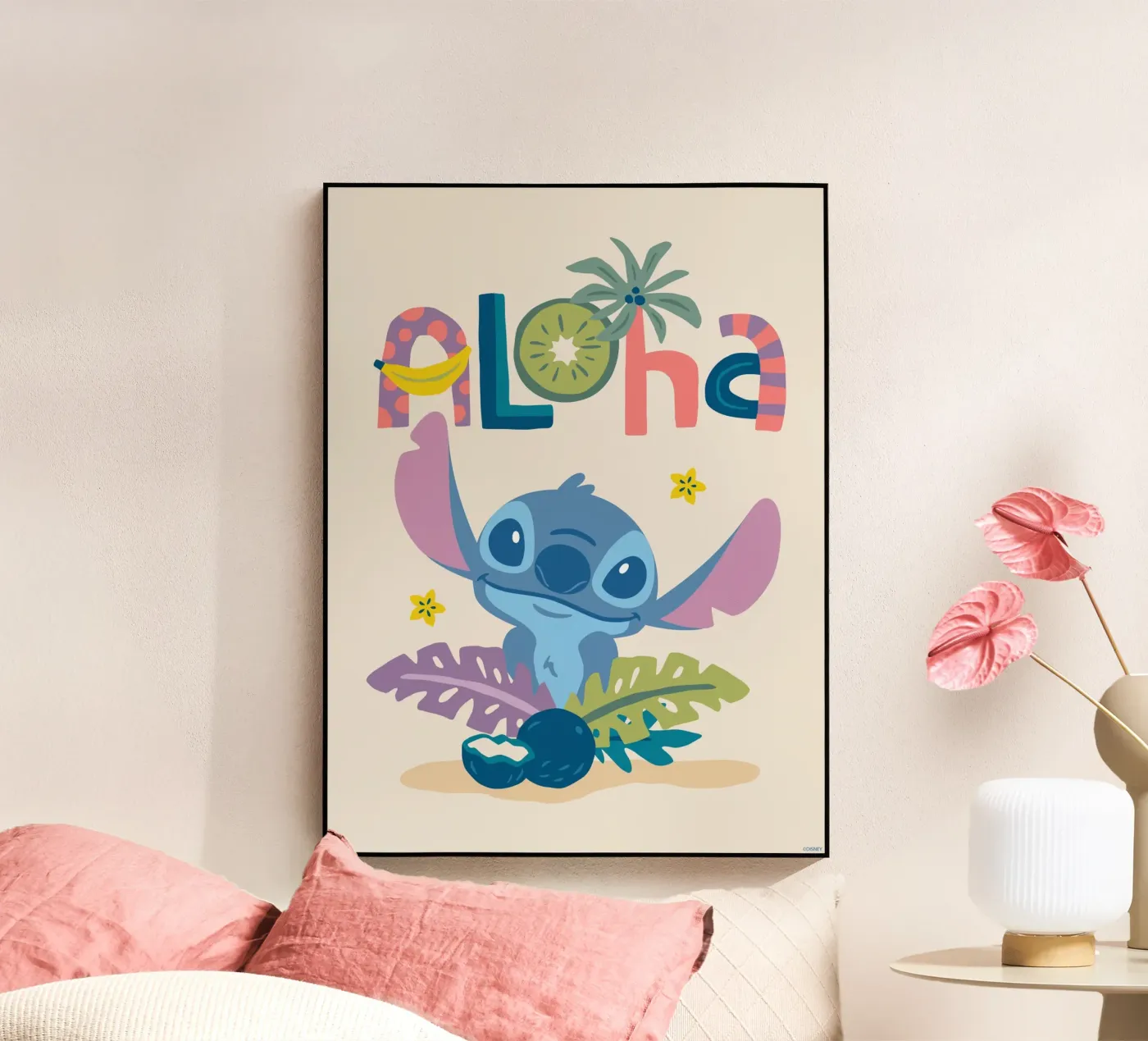 Stitch aloha acryl van Stitch