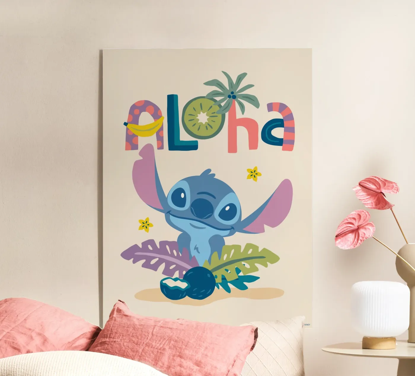 Stitch aloha acryl van Stitch