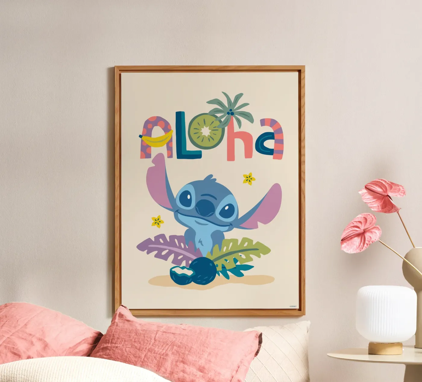 Stitch aloha aluminium-dibond van Stitch