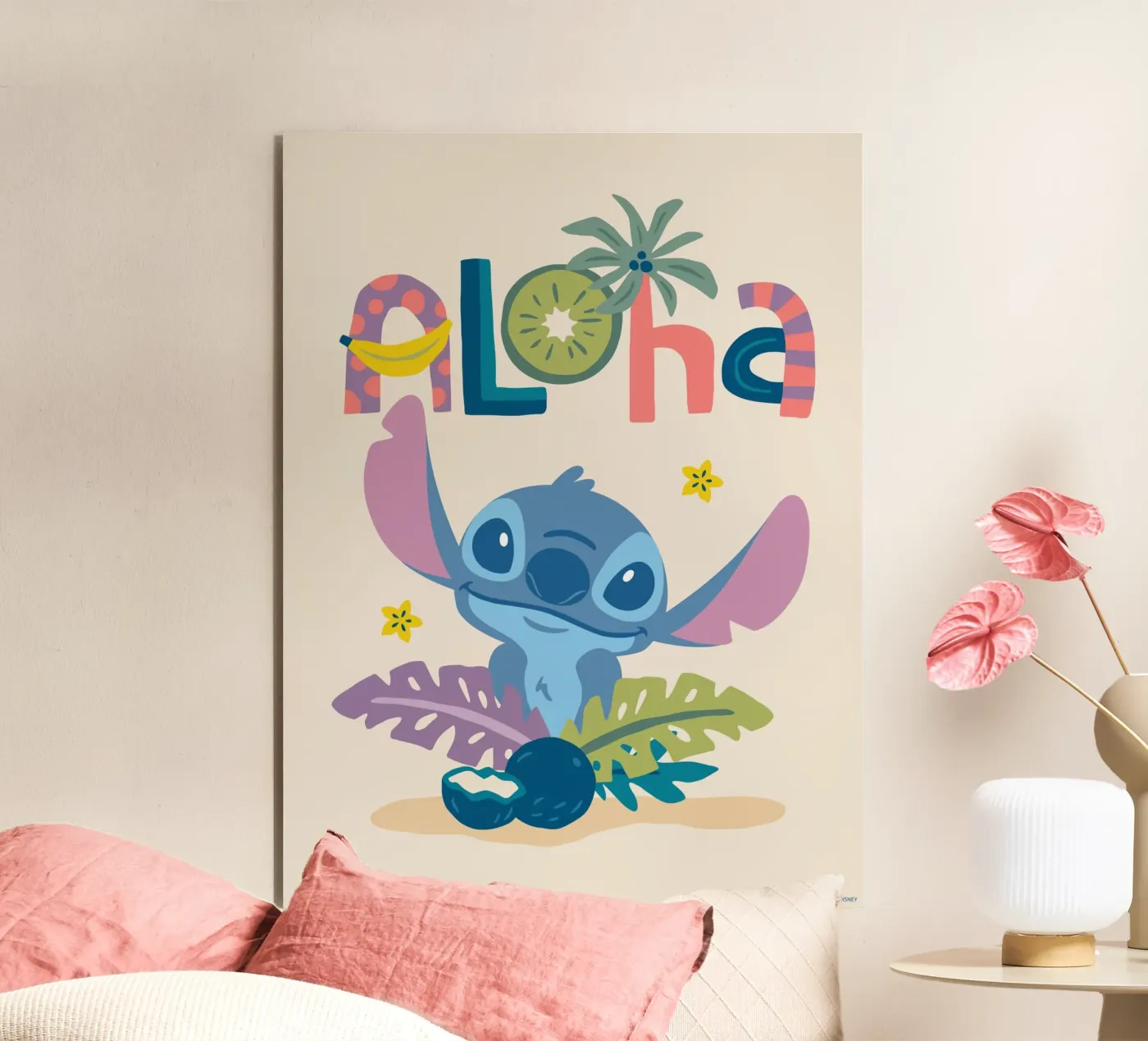 Stitch aloha aluminium-dibond van Stitch