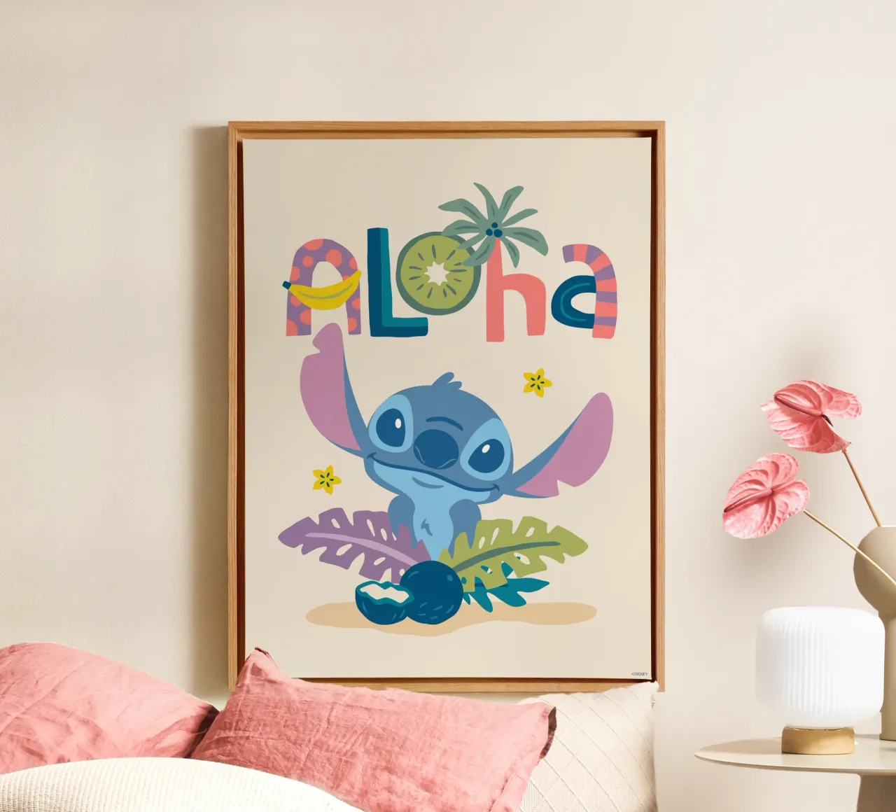 Stitch aloha Leinwand von Stitch